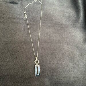 Brighton necklace with blue stones